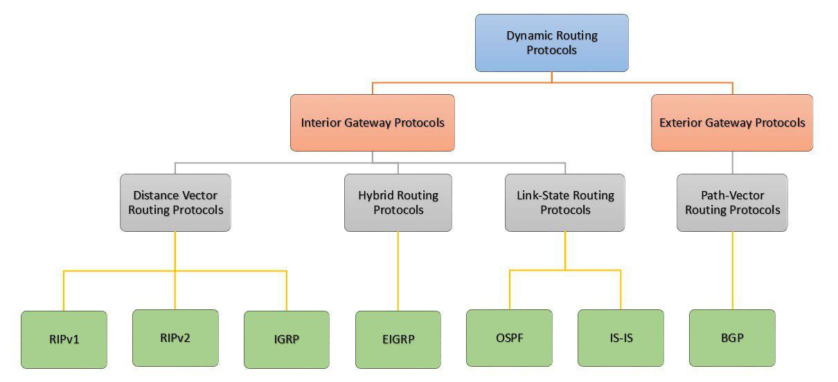 Network routing protocols