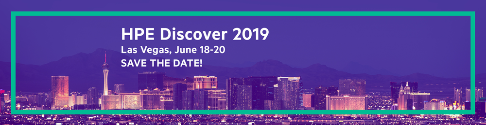 HPE Discover 2019 Las Vegas