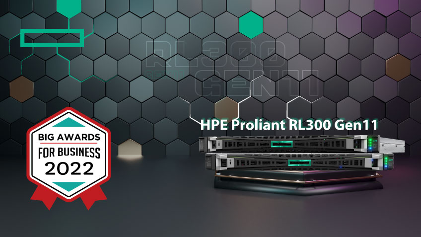 سرور RL300 نسل 11 HPE برنده جایزه BIG 2022 شد!