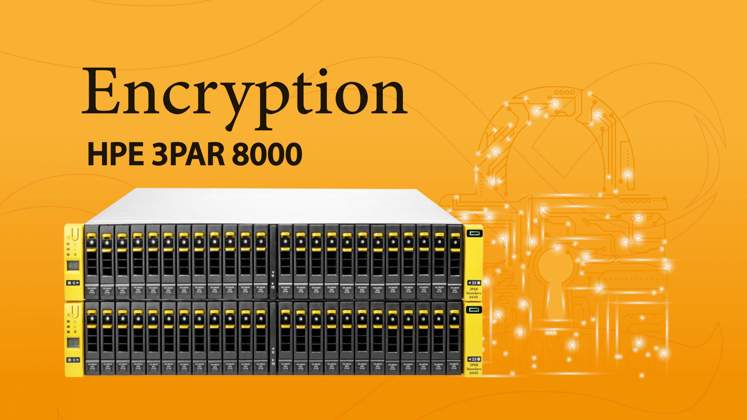 داده‌‌های خود را با رمزگذاری استوریج HPE 3PAR 8000 ایمن کنید!